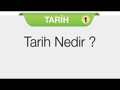 TARİH VE TARİH YAZICILIĞI - Tarih Bilimine Giriş - Tarih Nedir ?