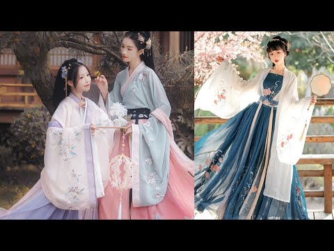 5 types of Chinese traditional dress for women.