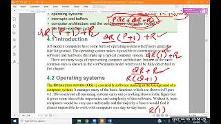 CHAPTER 4  OPERATING SYSTEM COMPUTER ARCHITECTURE