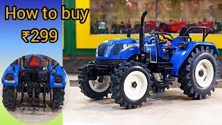 How to buy tractor models//where to buy tractor models online unboxing (new Holland 6010 new model)