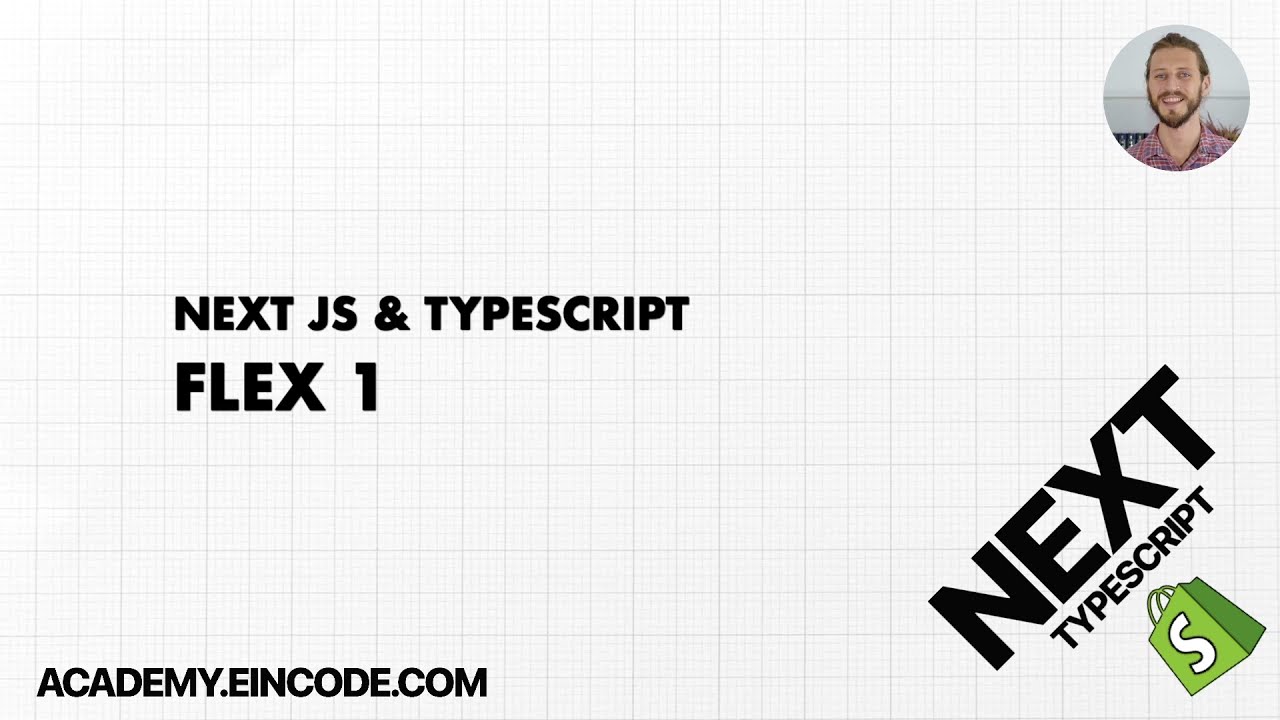 Flex & Flex Grow CSS #2/5 | Next JS & Typescript with Shopify Integration (From Course)