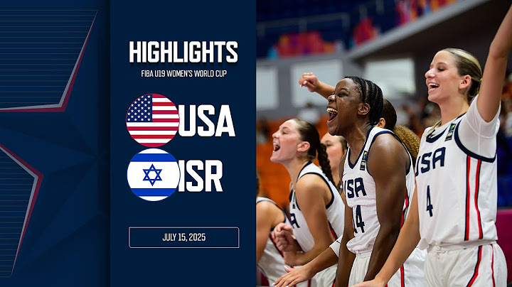 HIGHLIGHTS: USA vs Israel | 2025 FIBA U19 Women's World Cup | July 15, 2025