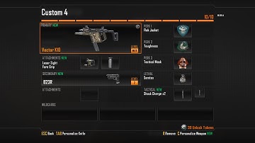 Black Ops 2: 84-4 | Best Vector Class Setup For High KDR (Pre-Patch)