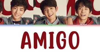 TFBOYS (加油男孩) - COME ON! AMIGO (加油! AMIGO) Lyrics (Color Coded CHN/PINYIN/ENG)