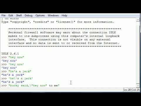 Bobprep Python Programming Tutorial   6   Strings