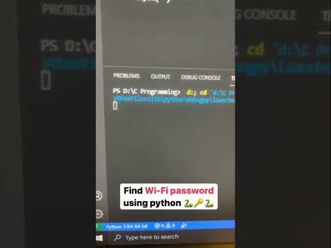 Wi-Fi password using