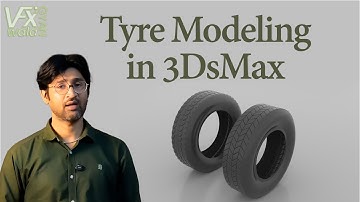 3ds Max Tyre Modeling Tutorial in Hindi | Step-by-Step Polygon Modeling Guide