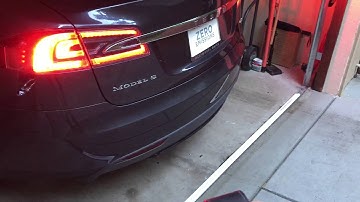 Tesla Summon Auto-Park Garage Lip Fail --Repair