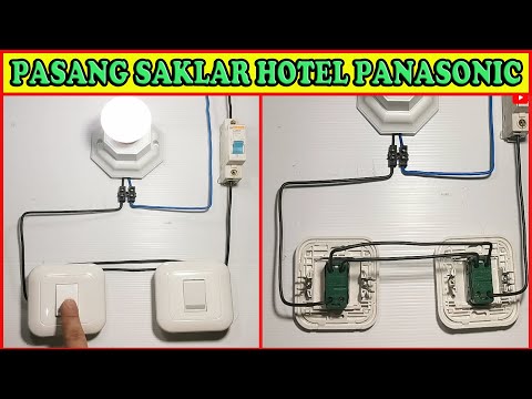 Video: Sakelar pass-through - lampu di rumah