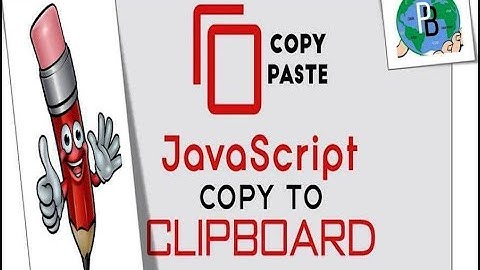 CLIPBOARD API|Copy & Paste Using JavaScript|Clipboard Access JS|Advance JavaScript|Programmersbhava