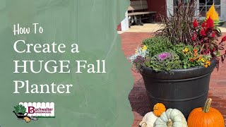 Creating a HUGE Fall Planter Your Business or Home