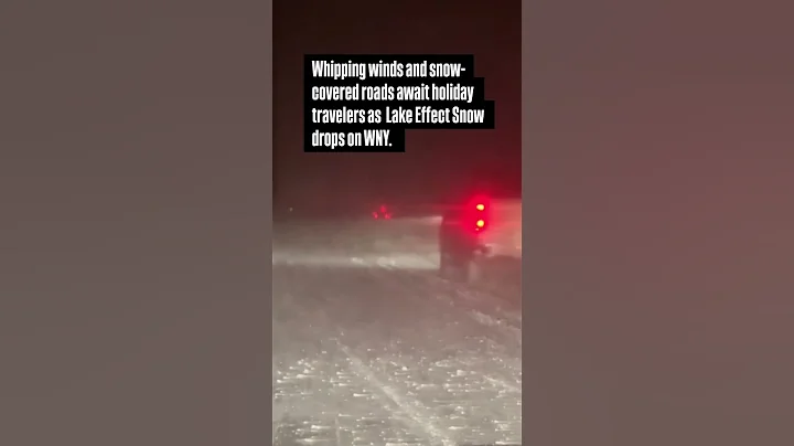 Lake Effect Snow brings whipping winds and snow covered roads