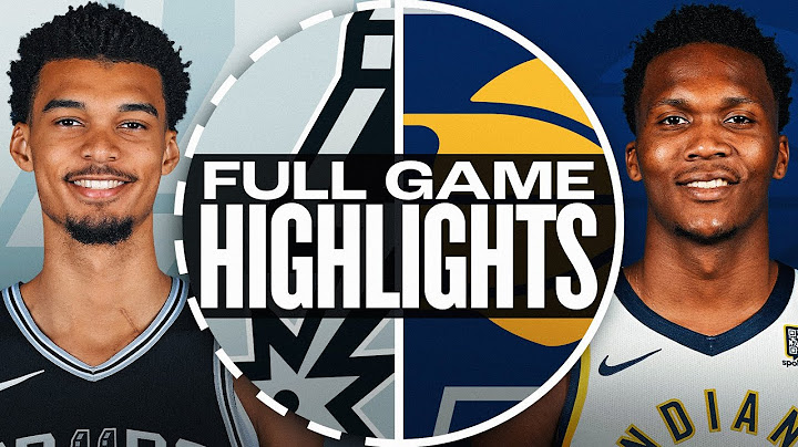 SPURS vs. PACERS | NBA PARIS GAMES | FULL GAME HIGHLIGHTS | January 23, 2025