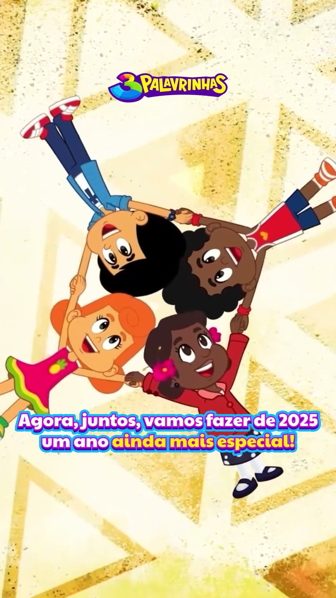 Ei amiguinhos, Feliz Ano Novo e alegrem-se! Porque o melhor de Deus ainda está por vir!