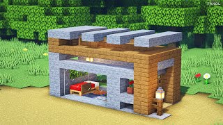 ⚒Minecraft Tutorial | How To Build a Small simple survival house