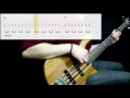 Black Sabbath - Paranoid (Bass Cover) (Play Along Tabs In Video)