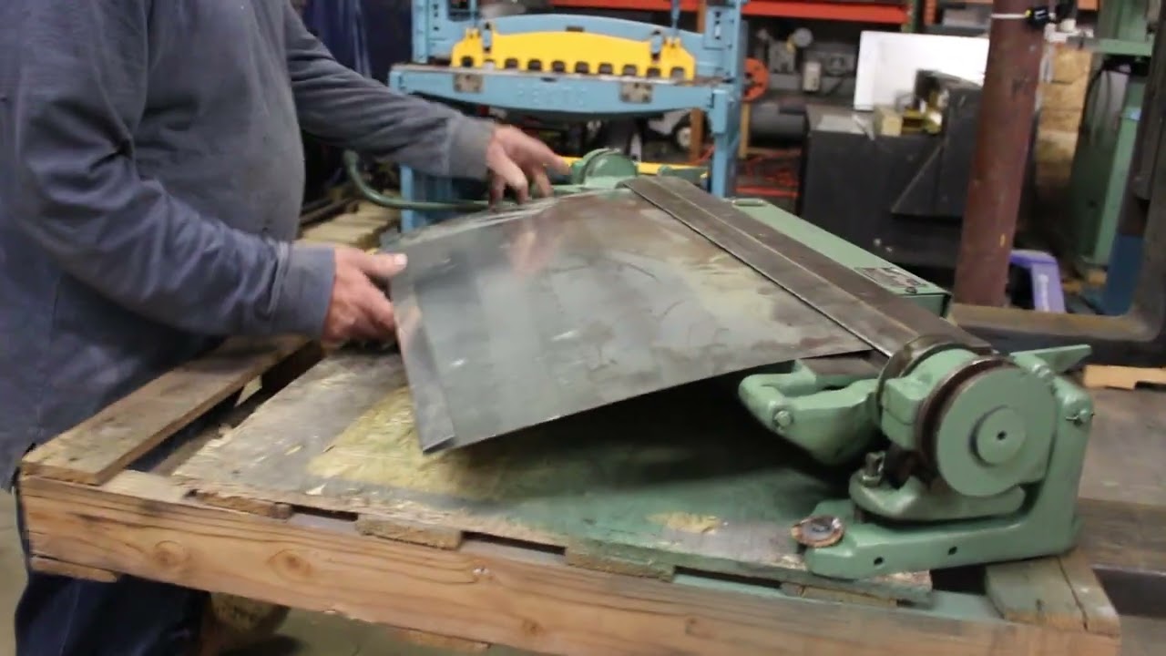 Used Roper Whitney Pexto Model No. 63 Sheet Metal Adjustable Bar Folder 30" x 22 Ga   SOLD