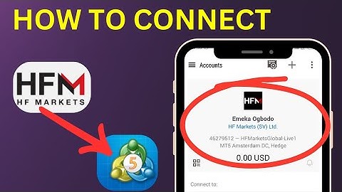 How To Connect HFM To Metatrader5 (Mt5)