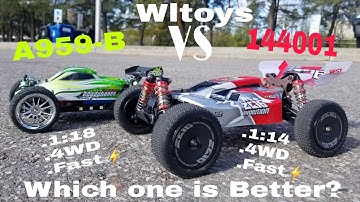 Wltoys 144001 VS Wltoys A959-B!! Speed and Handling Test⚡