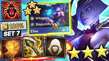 3 STAR ASSASSIN ELISE w/ 270% CRIT! - SET 7 TFT Teamfight Tactics 12.11 Ranked Meta Comps Guide