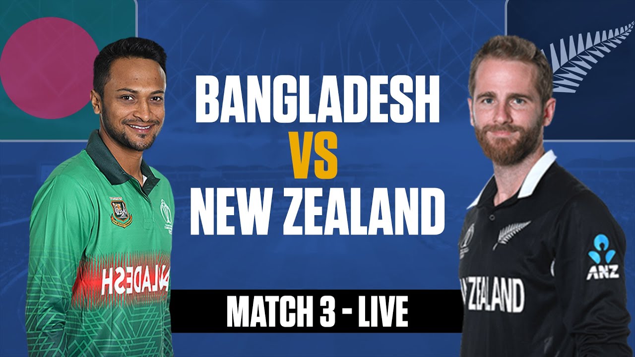 🔴 Live BAN Vs NZ Live, 3rd T20 Bangladesh vs New Zealand