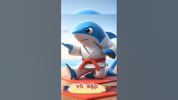 Cá mập học làm võ sĩ #shark #shorts #ai #chatgpt #hinhanh