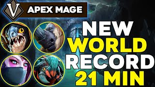 Aghanims Labyrinth Apex Mage NEW WORLD RECORD Speedrun - BUG ABUSE on TI10 Summer Event?! Dota 2