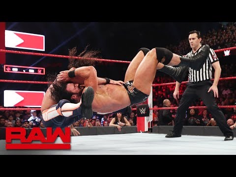 Seth Rollins vs. Drew McIntyre: Raw, March 18, 2019