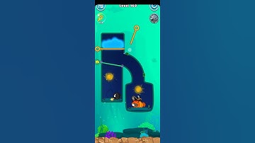Fish Rescue - pull pin puzzle 🐠🐟- Android/iOS || Level 160 #FishRescue #Shorts