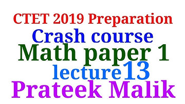 CTET 2019 math preparation| speed time and distance & mean| CTET math crash course
