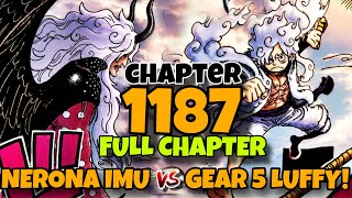 IMU TRUE FORM vs GEAR 5 LUFFY!! 😱 THE FINAL MATCH-UP!! One Piece Chapter 1187 Full Tagalog Review