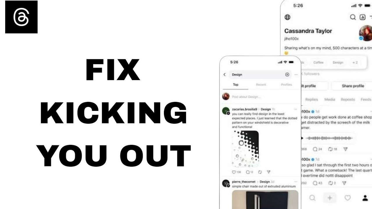 How To Fix And Solve Kicking You Out On Threads App | Step By Step ...
