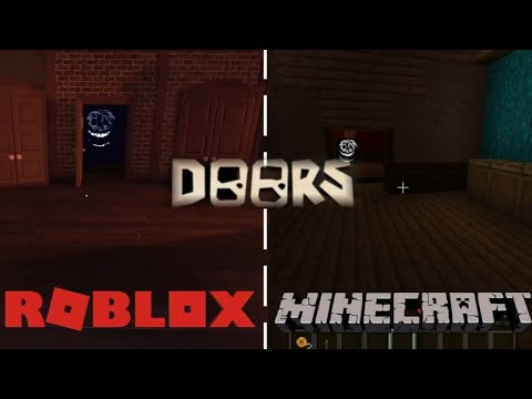 I REMADE Minecraft Manhunt In Roblox Doors #doors #roblox