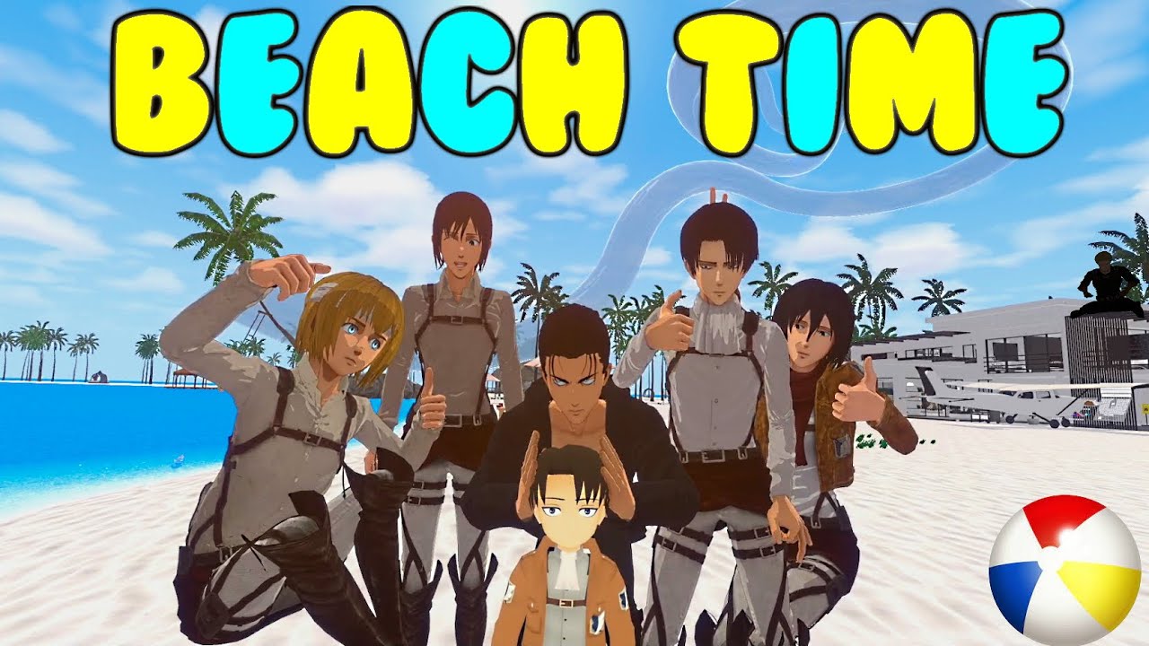 Scouts go to the Beach AOT VR