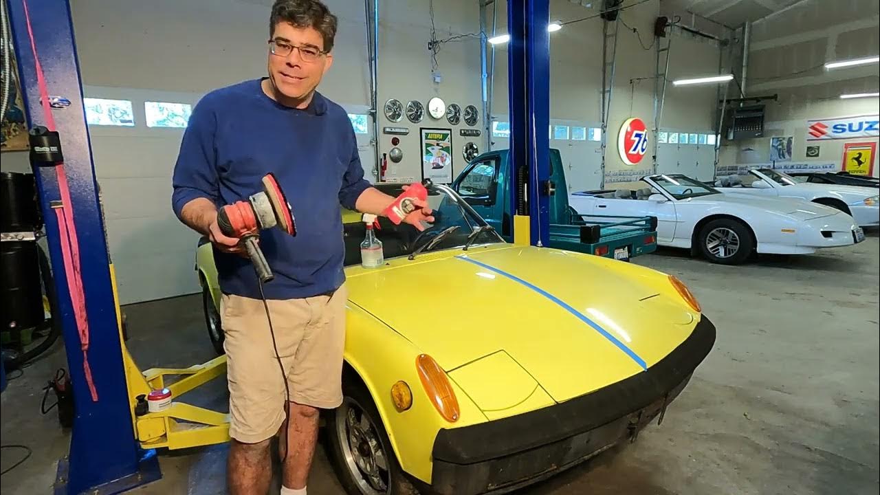 Paint Going from Icky to Shiny 1972 Porsche 914 Revival Part Tres