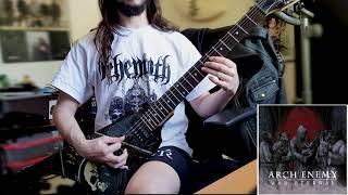 Arch Enemy - Down To Nothing 4K rhythm guitar cover