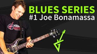 Blues Guitar Series #1: Joe Bonamassa Blues Lick Guitar Tutorial - Blues Deluxe chords