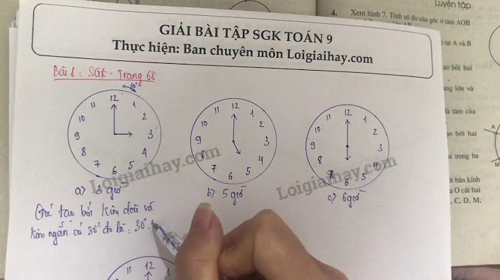 Giải toán hình 9 tập 2 bài 1 năm 2024