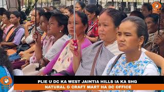 SHG NATURAL & CRAFT MART AT DC OFFICE OF WEST JAINTIA HILLS
