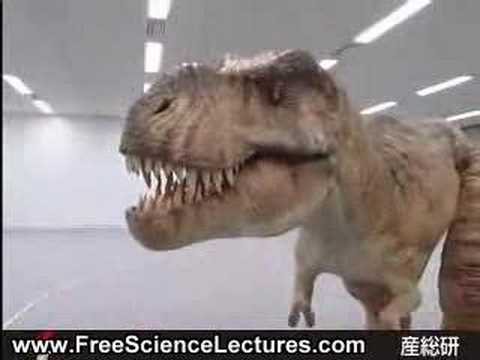 Giant Robot Dinosaurs from Japan - YouTube