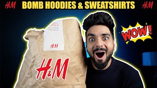 UNBOXING H&M HOODIES & SWEATSHIRTS! ❄️ Winter sale at h&m | Lakshay thakur