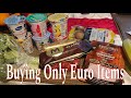 Buying only one euro 1 items from grocery eleksa finoy