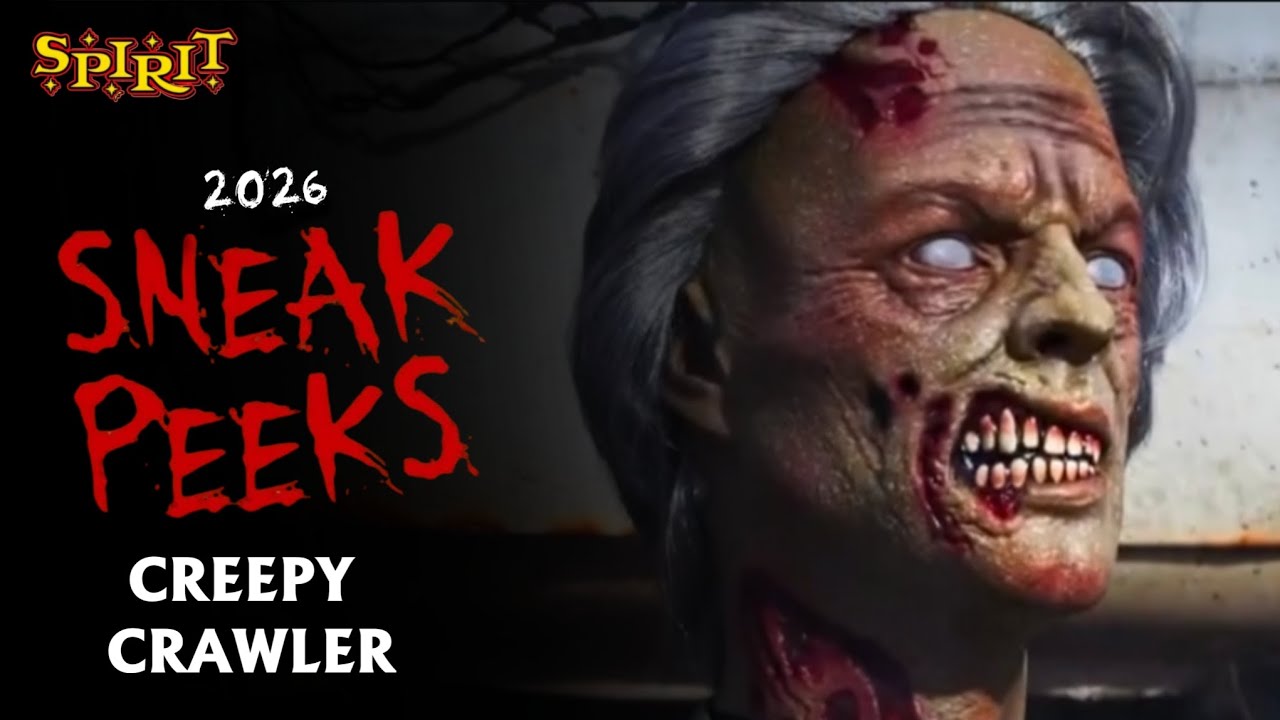 NEW FOR 2026 | CREEPY Crawler Spirit Halloween 2026 - YouTube