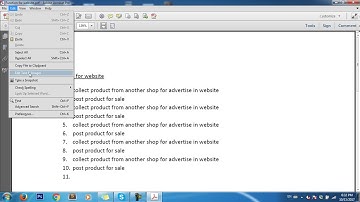 Adobe Acrobat XI | How to edit texts and images with acrobat ?