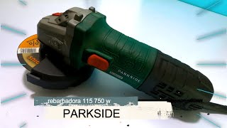 750W - YouTube 115 REBARBADORA PARKSIDE