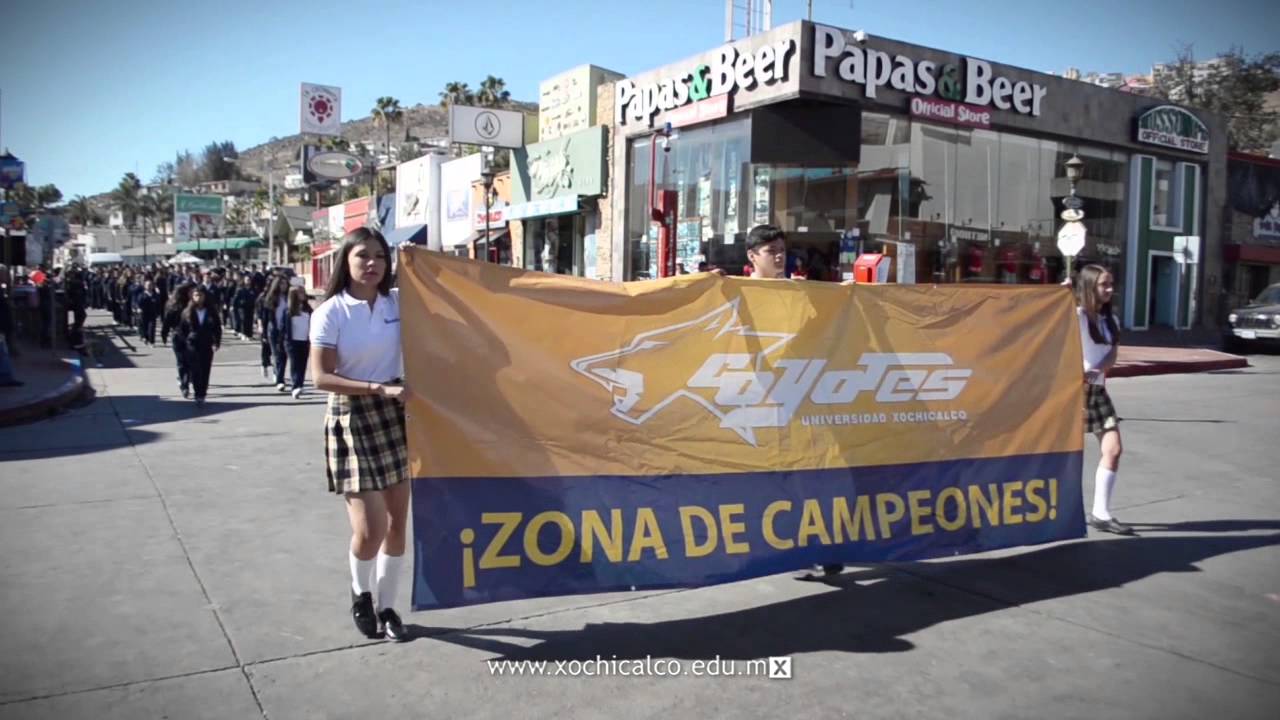 universidad xochicalco preinscripciones Preparatoria Xochicalco - Participación en el desfile del 20 de Noviembre