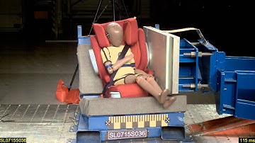 Zijdelingse botsproef Joie Trillo Shield