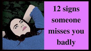 12 signs someone misses you badly|Psychology Of Human Behaviour | Psychological Facts | psych facts