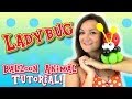 Easy LADYBUG Balloon Animal tutorial - Learn Balloon Animals with Holly!