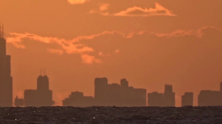 Downtown Chicago - View from Indiana Dunes